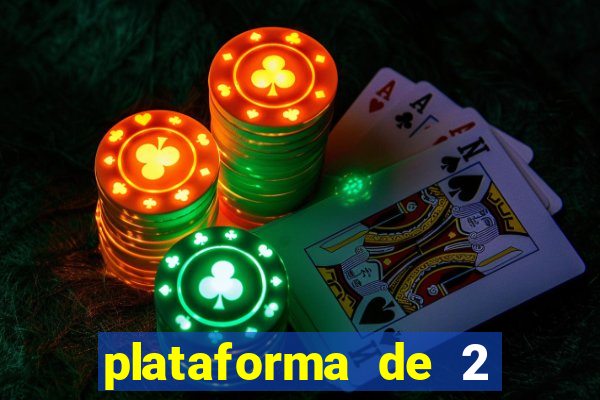 plataforma de 2 reais cassino